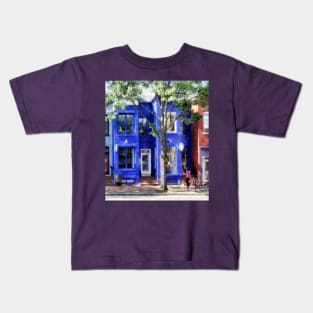 Alexandria VA - Colorful Street Kids T-Shirt